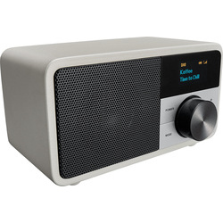 sangean A500419 DDR-7 Glacier silver DAB+/FM-RDS/AUX-in/Bluetooth Wooden Cabinet Radio